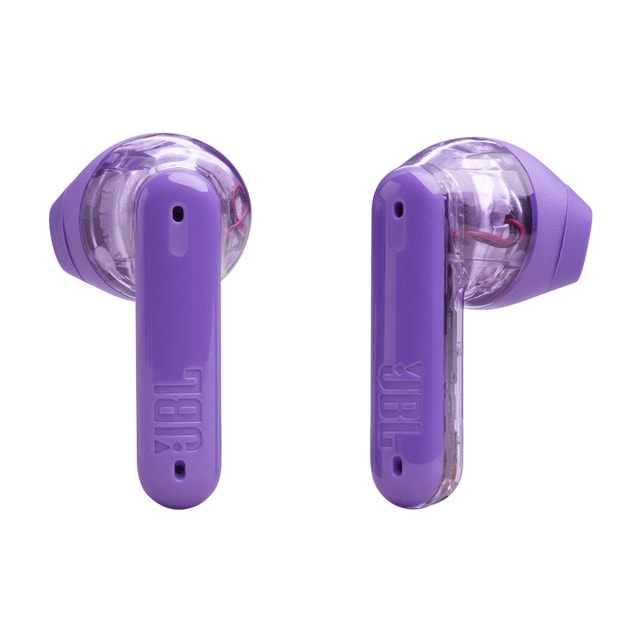 JBL Tune Flex Ghost Edition Purple Active Noise Cancelling True Wireless Bluetooth Earphones - 10