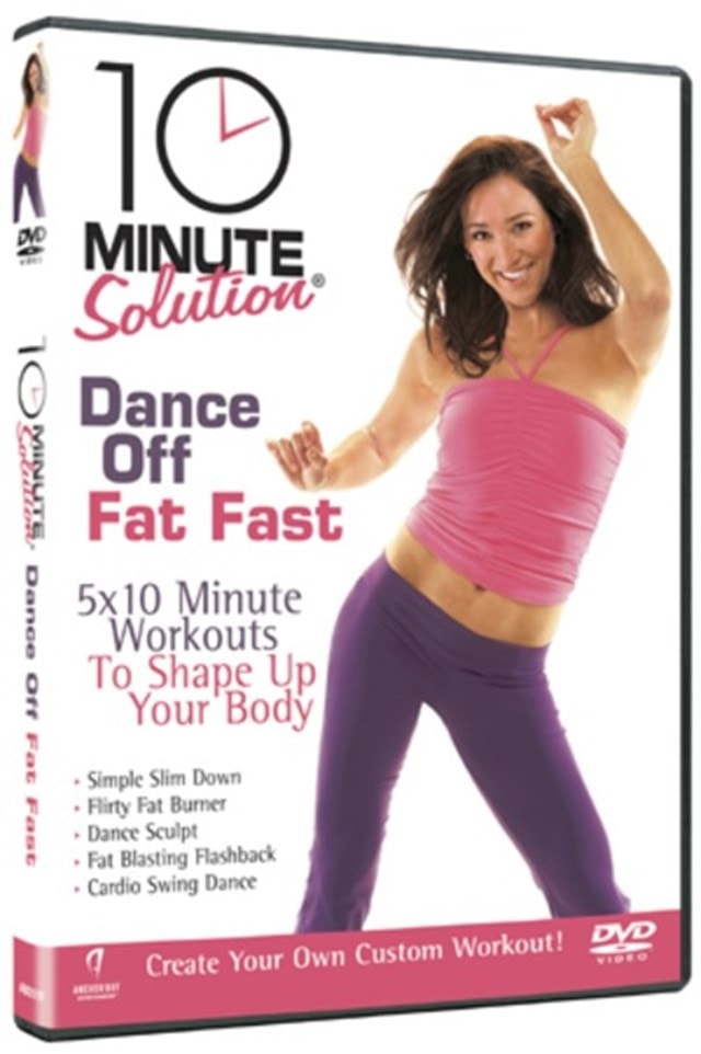 10 Minute Solution: Dance Off Fat Fast | DVD | Free shipping over £20 ...