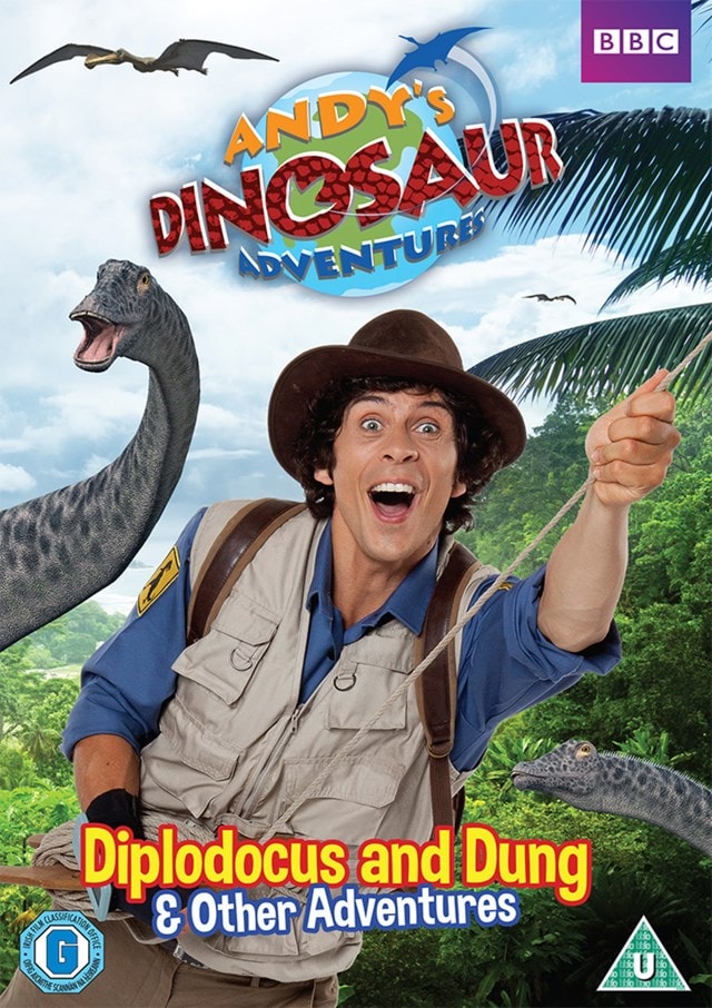 Andy s Dinosaur Adventures Diplodocus And Dung DVD Free Shipping Andy s Dinosaur Adventures Diplodocus And Dung DVD Free Shipping