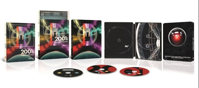2001 - A Space Odyssey - The Film Vault Range Limited Edition 4K Ultra HD Steelbook - 2