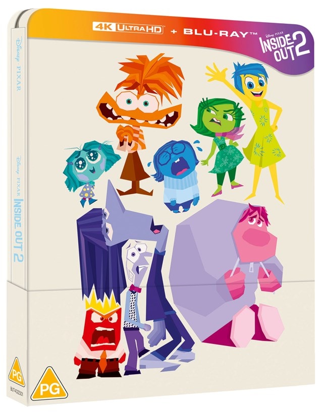 Inside Out 2 Limited Edition 4K Ultra HD Steelbook - 2