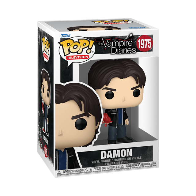 Damon Salvatore With Chance Of Chase 1975 The Vampire Diaries Funko Pop Vinyl - 2