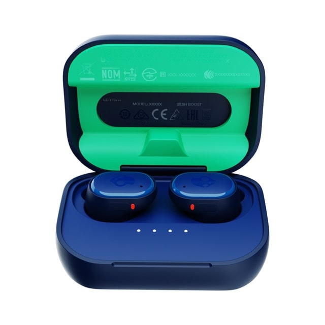 Skullcandy Grind Dark Blue/Green True Wireless Bluetooth Earphones - 4