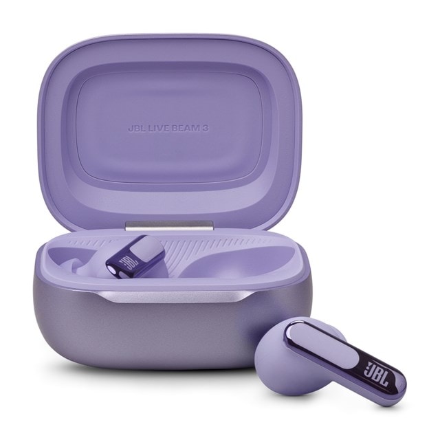 JBL Live Beam 3 Purple True Wireless Bluetooth Earphones - 2