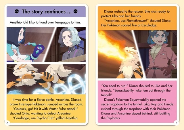 Pokémon Young Readers Level 3: Rivals in the Dark of Night Paperback - 2