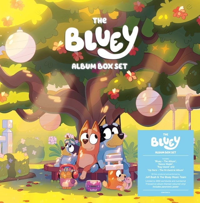 The Bluey Album Box Set - Limited Edition Numbered 4LP - 2