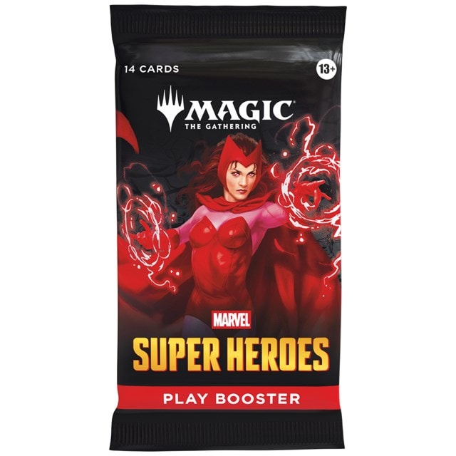 Marvel Super Heroes Play Booster Magic The Gathering Trading Cards Assortment - 3