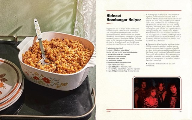 The Official Stranger Things Cookbook Hardback By Joshua David Stein - 2