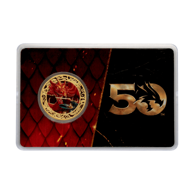 Dungeons & Dragons 50th Anniversary With Colour Print Gold Coin - 5