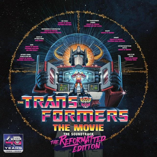 Transformers: The Movie: The Reformatted Edition - Energon Pink Vinyl - 2