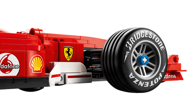 Ferrari F2004 & Michael Schumacher LEGO Icons - 6