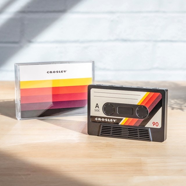 Crosley Cassette Black Bluetooth Speaker - 7