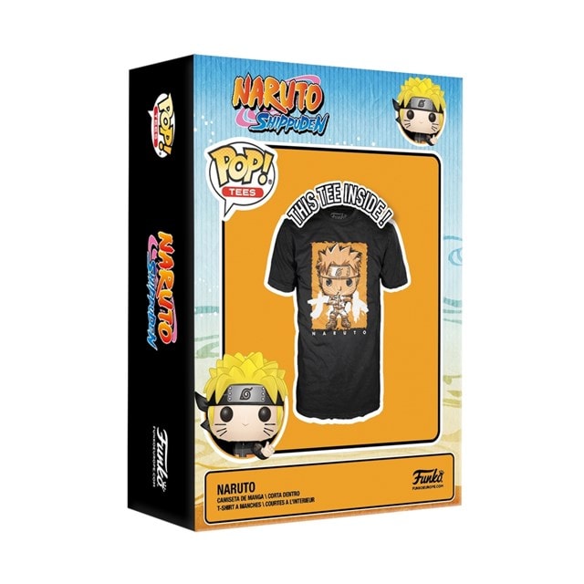 Naruto Orange (hmv Exclusive) Funko Boxed Tee (Large) - 3