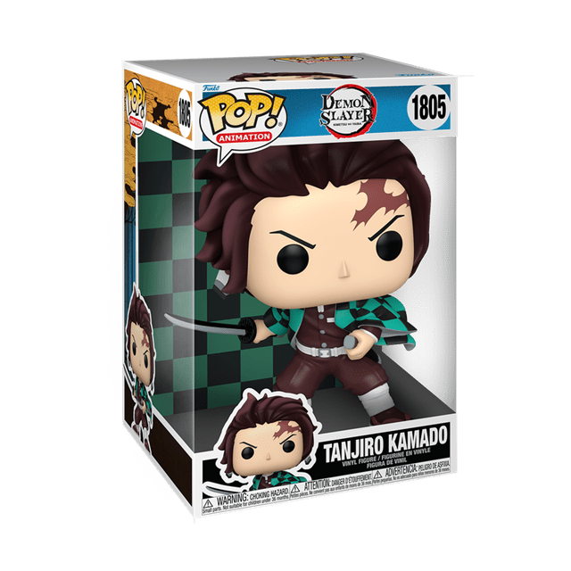 Tanjiro Kamado 1805 Demon Slayer Funko Pop Vinyl Jumbo - 2