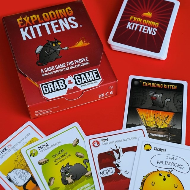 Exploding Kittens Grab & Game Card Game - 2