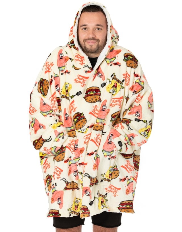 SpongeBob SquarePants Unisex Blanket Hoodie - 4