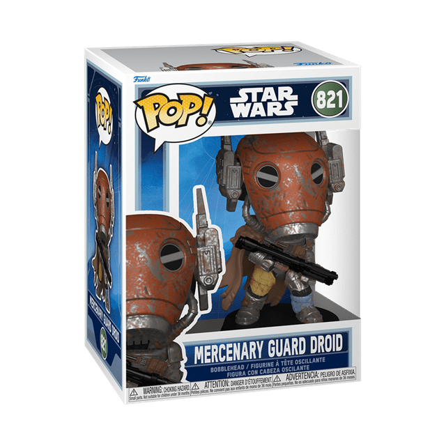 Mercenary Guard Droid 821 The Mandalorian & Grogu 2026 Funko Pop Vinyl - 2
