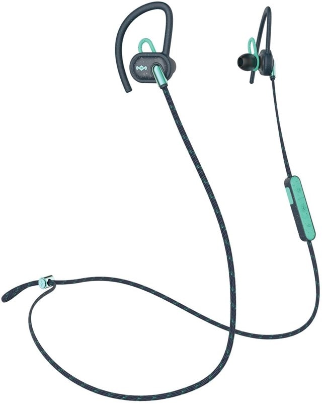 House Of Marley Uprise Teal Bluetooth Sports Earphones - 1