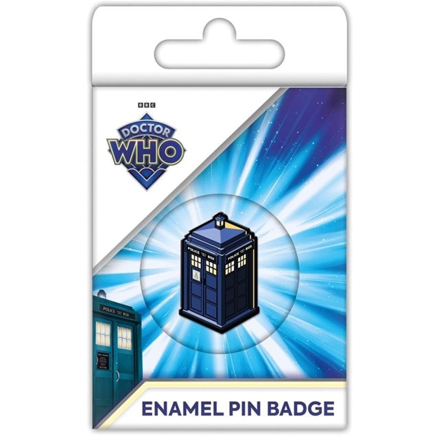 Tardis Doctor Who Enamel Pin Badge - 1