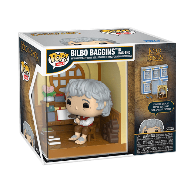 Bilbo Baggins In Bag-End Lord Of The Rings Funko Pop Vinyl Nooks - 2