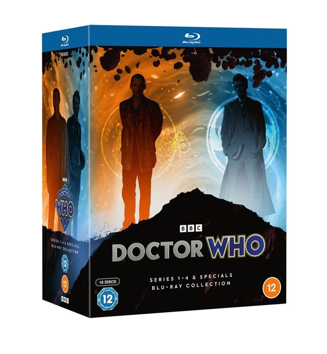 Series　Free　£20　1-4　Box　HMV　Store　Doctor　Set　shipping　Who:　Blu-ray　over