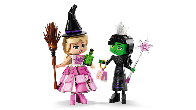 Elphaba & Glinda Figures Wicked LEGO - 4