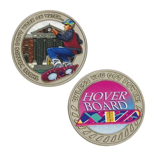 Hoverboard Back To The Future Coin - 2