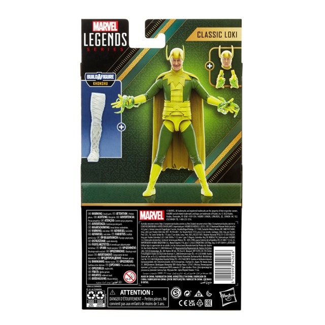 Classic Loki Hasbro Marvel Legends Series MCU Action Figure - 7