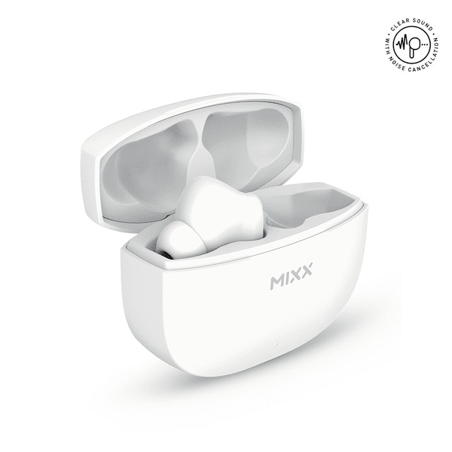 Mixx Audio Streambuds Micro Ice White Active Noise Cancelling True Wireless Earphones - 1