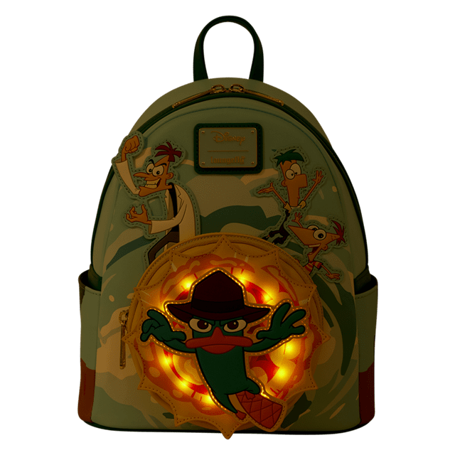 Phineas & Ferb Light Up Loungefly Mini Backpack - 2