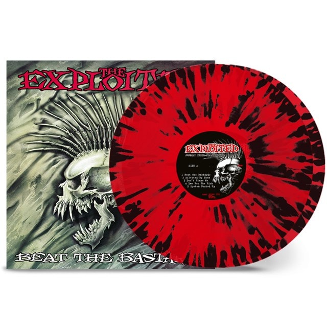 Beat the Bastards - Limited Edition Transparent Red & Black Splatter Vinyl - 1