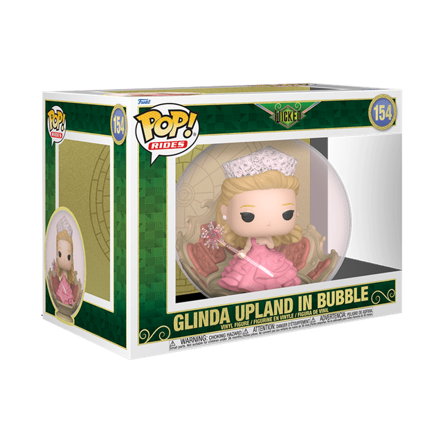 Glinda Upland In Bubble 154 Wicked Funko Pop Vinyl Ride - 2