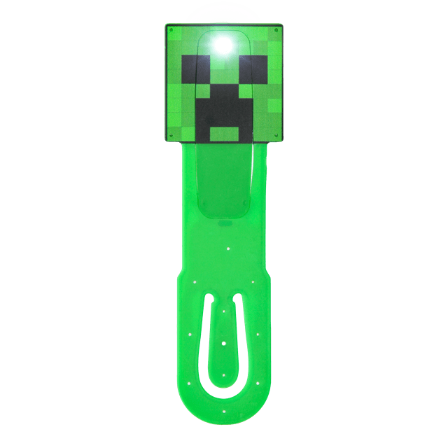 Creeper Minecraft Book Light - 1