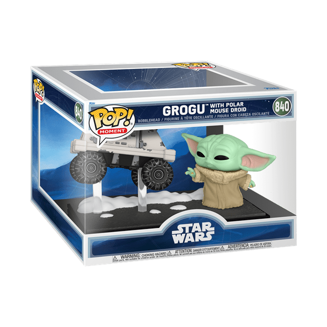 Grogu With Polar Mouse Droid 840 The Mandalorian & Grogu Funko Pop Vinyl Moment - 2