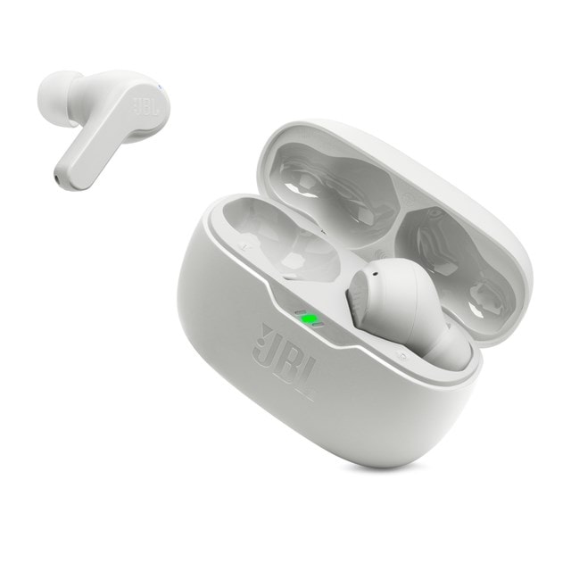 JBL Vibe Beam White True Wireless Bluetooth Earphones - 10