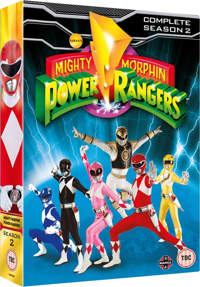 Delincuente Sociología capacidad Mighty Morphin Power Rangers: Complete Season 2 | DVD Box Set | Free  shipping over £20 | HMV Store
