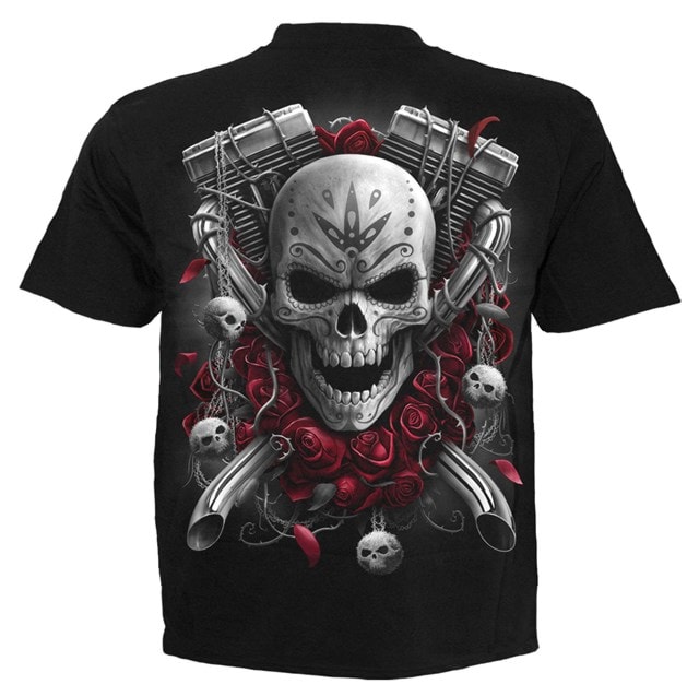 Day of the Dead DOTD Bikers Spiral Tee (Extra Large) - 2