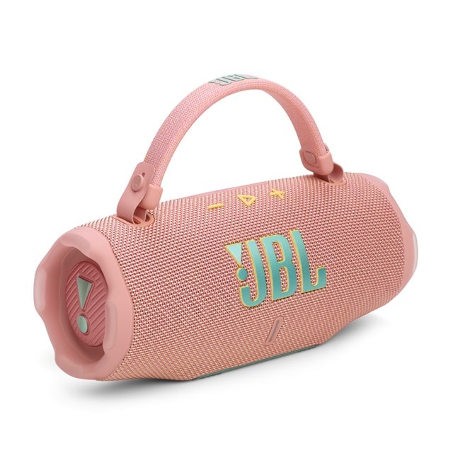 JBL Charge 6 Pink Bluetooth Speaker - 6
