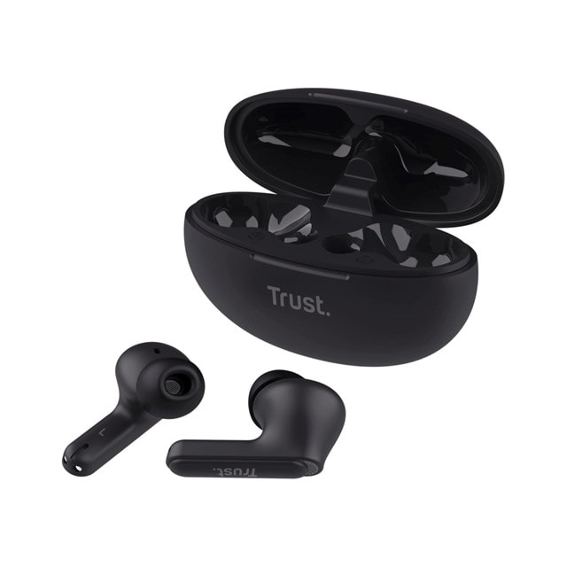 Trust Yavi Black Noise Cancelling True Wireless In-Ear Bluetooth Earphones - 12