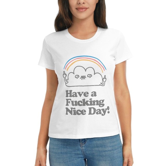 Have A Fucking Nice Day Threadless Tee (Large) - 1