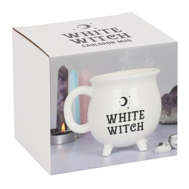 White Witch Cauldron Mug - 3