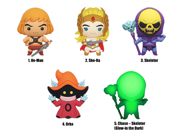 Masters Of The Universe 3D Foam Magnets - 2