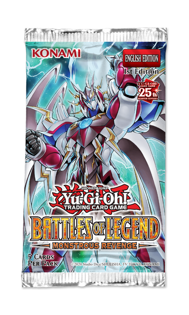 Battles Of Legend Monstrous Revenge Booster Yu-Gi-Oh Trading Cards - 2