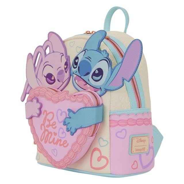 Be Mine Lilo & Stitch Loungefly Mini Backpack - 2