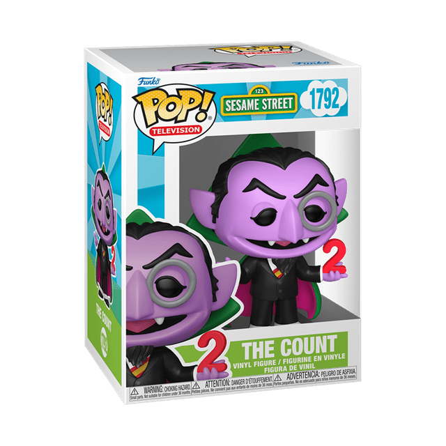 The Count 1792 Sesame Street Funko Pop Vinyl - 2