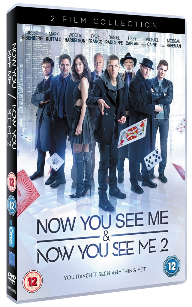 Now You See Me/Now You See Me 2 | Dvd | Free Shipping Over £20 | Hmv Store