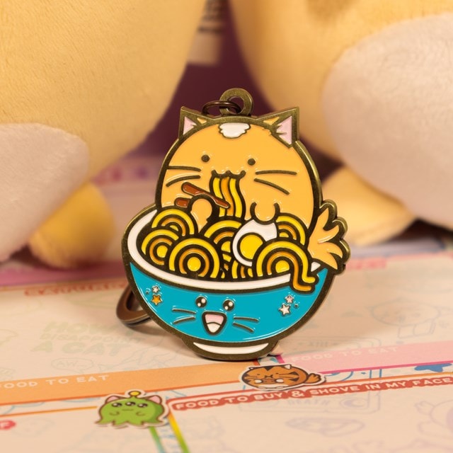 Whisky Noodles Fuzzballs Keyring - 3