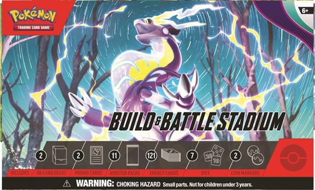 Scarlet & Violet Build And Battle Stadium Box Pokemon Trading Cards - 5
