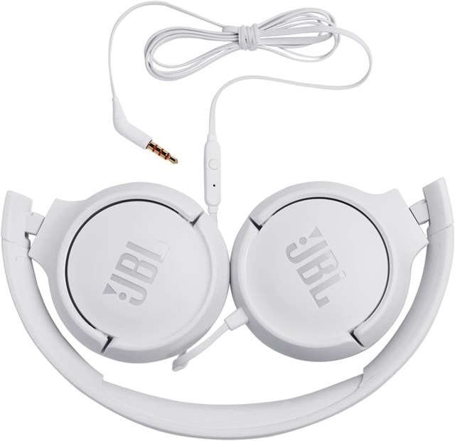 JBL Tune 500 White Headphones - 4