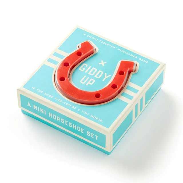 Giddy Up Tabletop Horseshoe Game - 1